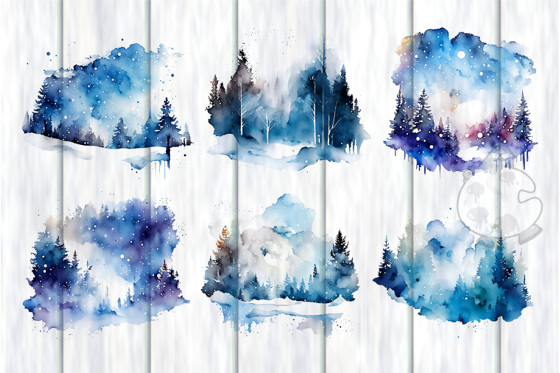 winter-splashes-transparent-watercolor-background-elements