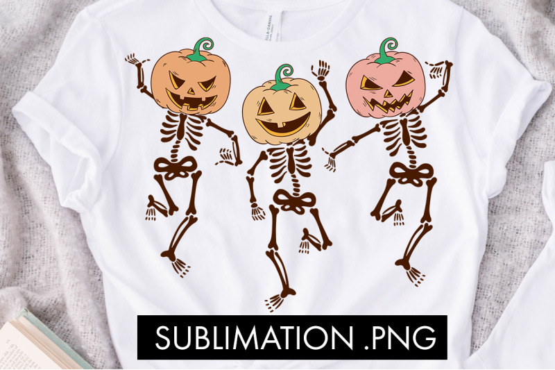 dancing-pumpkin-skeletons-png-sublimation