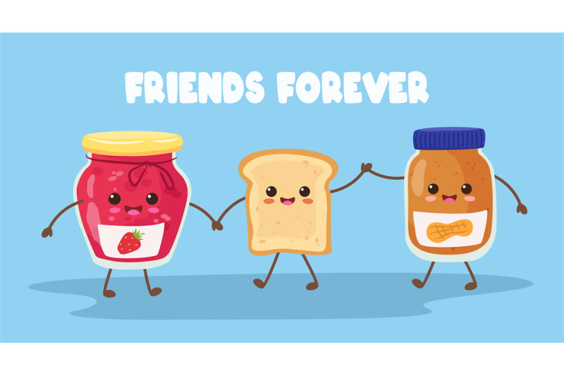 cute-toast-happy-peanut-butter-and-jelly-jam-jars-with-sandwich-bread