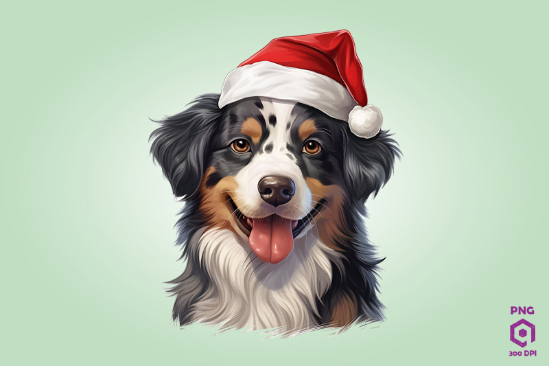 christmas-australian-shepherd-dog-1