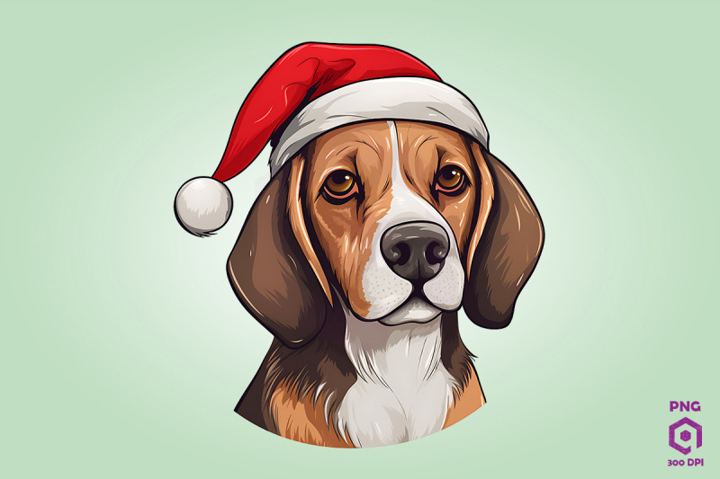 christmas-beagle-dog