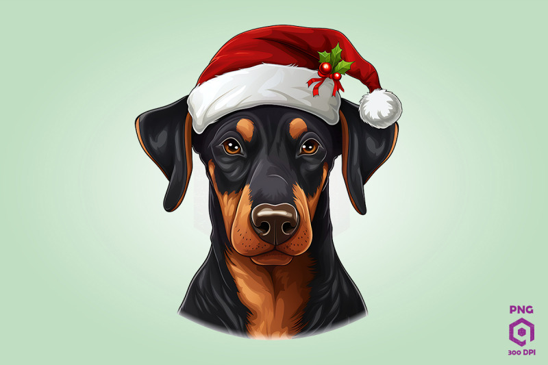 christmas-doberman-pinscher-dog-3