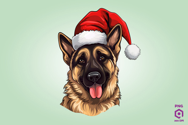 christmas-german-shepherd-dog-2