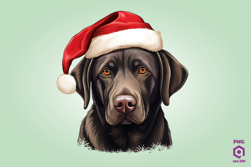 christmas-labrador-retriever-dog