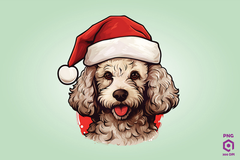 christmas-poodle-dog-2