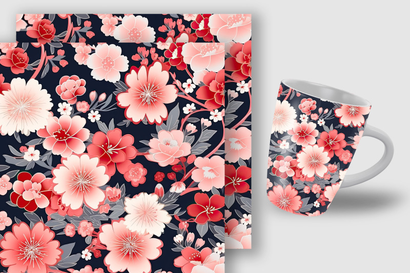cute-japanese-flowers-seamless-pattern-digital-papers