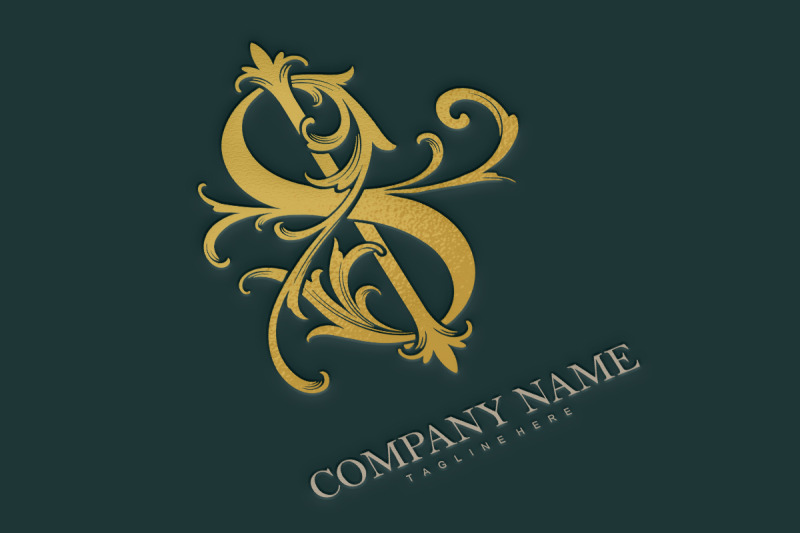 gilded-elegance-luxury-vintage-gold-s-monogram-letter-logo