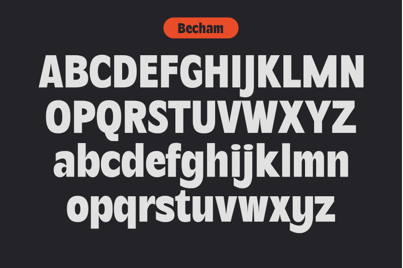 becham-bold-sans-serif