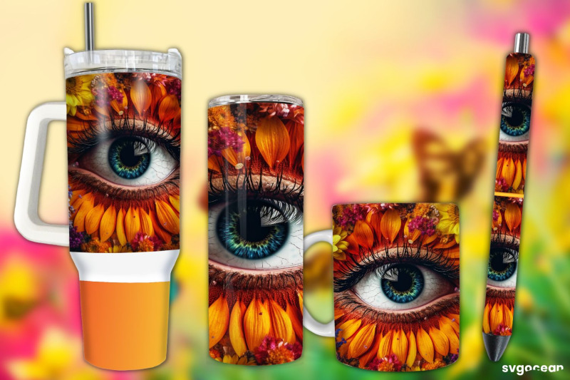 eye-wrap-sublimation-tumbler-mug-pen