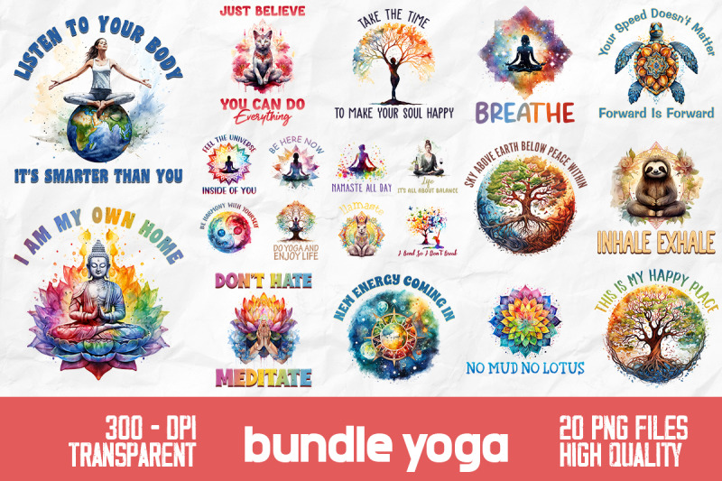 yoga-meditate-rainbow-bundle-design