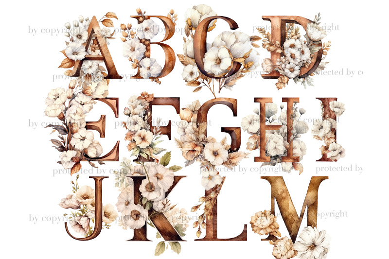 cotton-alphabet-cozy-winter-clipart