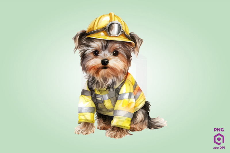 firefighter-yorkshire-terrier-dog