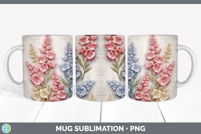 3d-snapdragon-flowers-mug-wrap-sublimation-coffee-cup-design