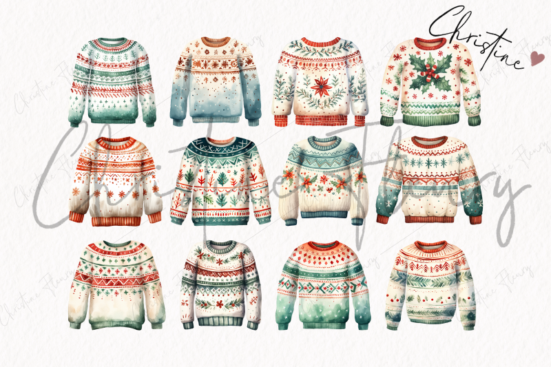 watercolor-christmas-sweaters-clipart