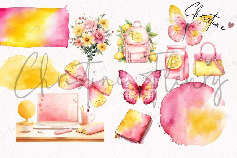 watercolor-pink-back-to-school-clipart