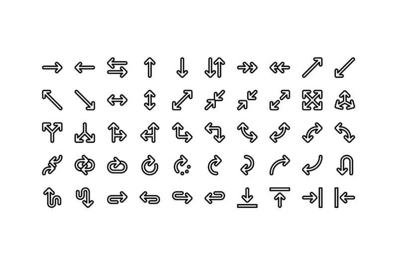 50-arrow-icons