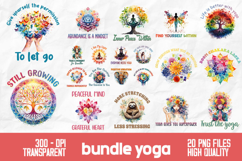 yoga-mandala-rainbow-quote-bundle
