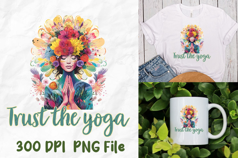 trust-the-yoga-flowers-girl-praying