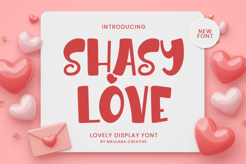 shasy-love-lovely-display-font