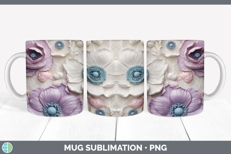 3d-anemone-flowers-mug-wrap-sublimation-coffee-cup-design