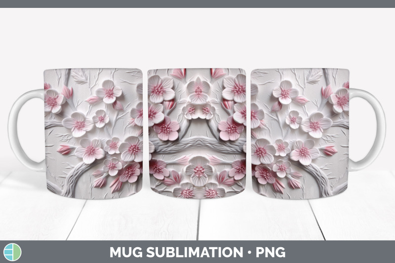 3d-cherry-blossom-flowers-mug-wrap-sublimation-coffee-cup-design