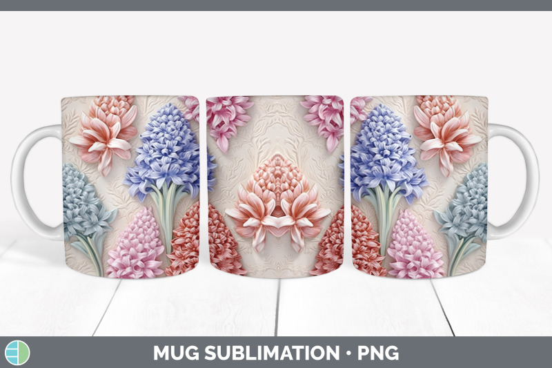 3d-hyacinth-flowers-mug-wrap-sublimation-coffee-cup-design