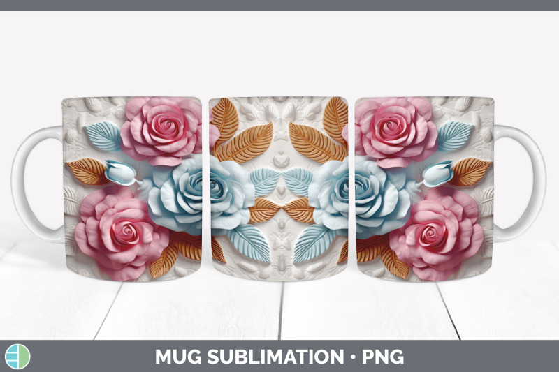 3d-rose-flowers-mug-wrap-sublimation-coffee-cup-design