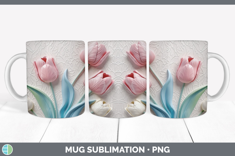 3d-tulip-flowers-mug-wrap-sublimation-coffee-cup-design