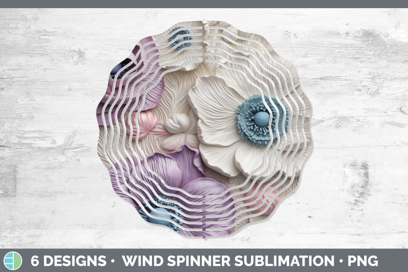 3d-anemone-flowers-wind-spinner-sublimation-spinner-design