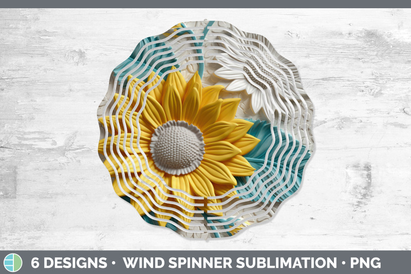 3d-sunflower-flowers-wind-spinner-sublimation-spinner-design