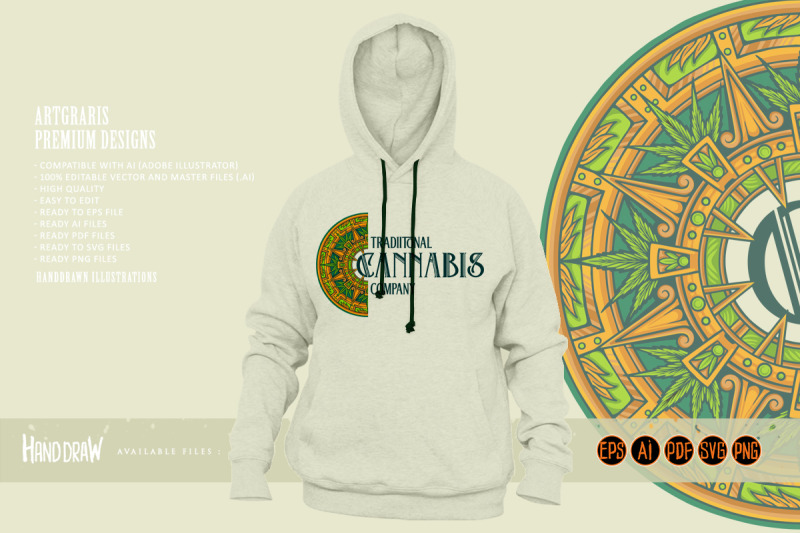 ornamental-mandala-harmony-beauty-cannabis-logo