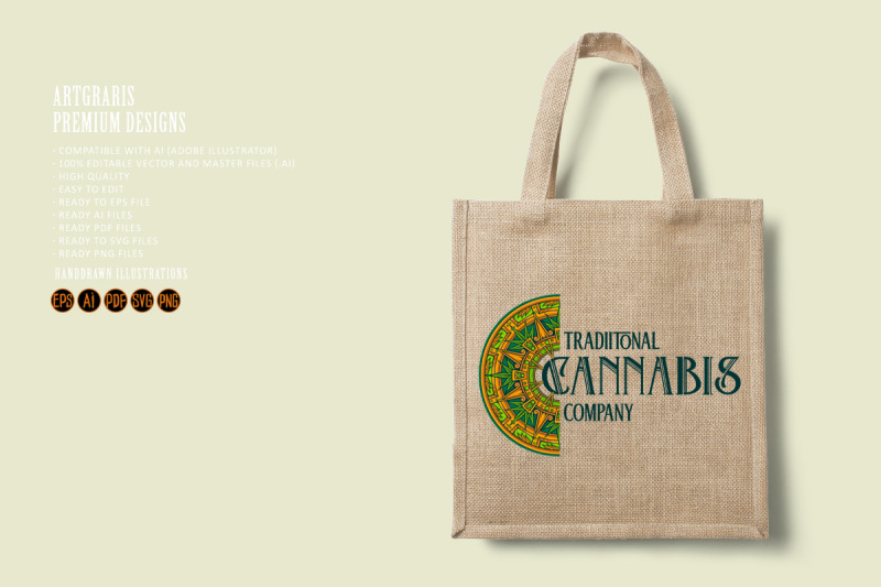 ornamental-mandala-harmony-beauty-cannabis-logo