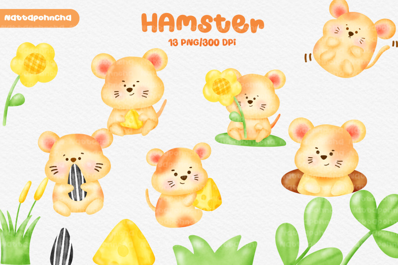 hand-drawn-cute-hamster-clipart