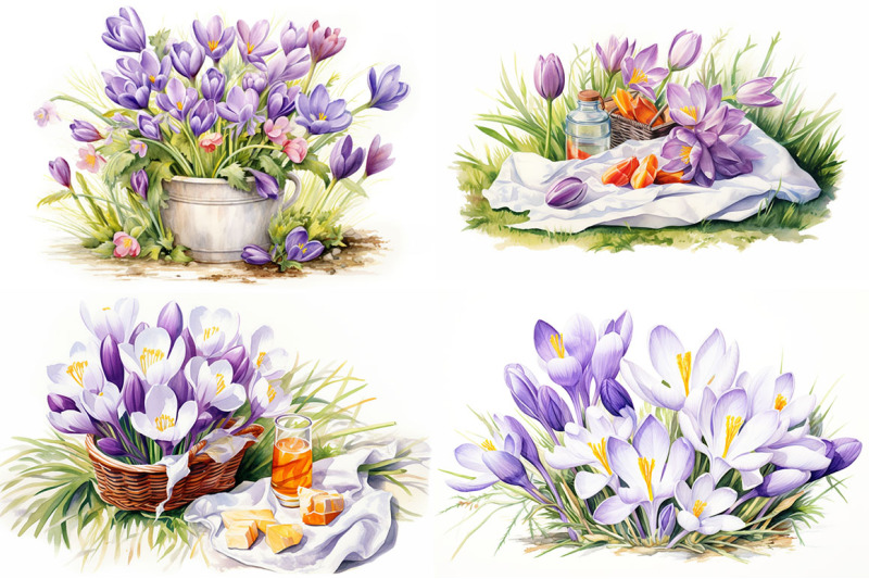 crocus-floral