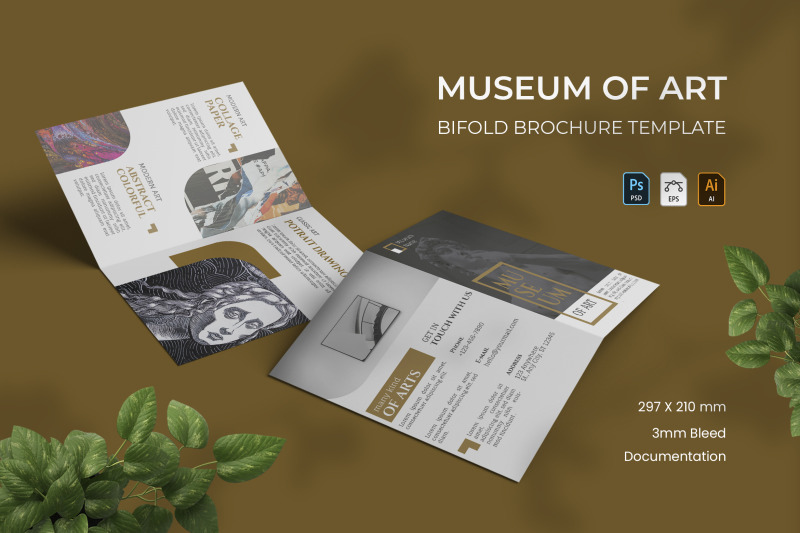 museum-of-art-bifold-brochure