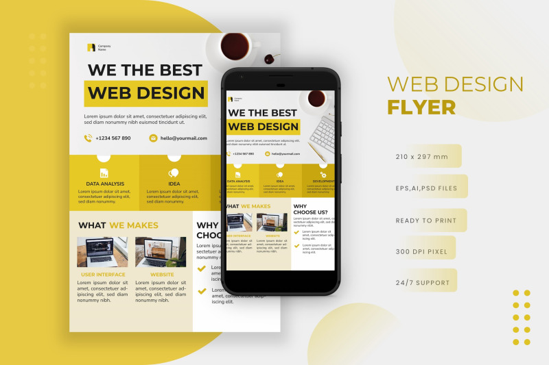 web-design-service-flyer