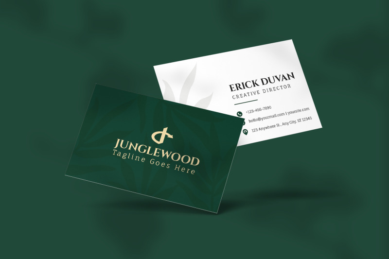 botanical-business-card