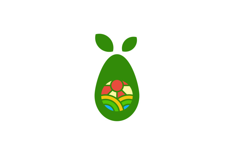 avocado-vector-template-logo-design