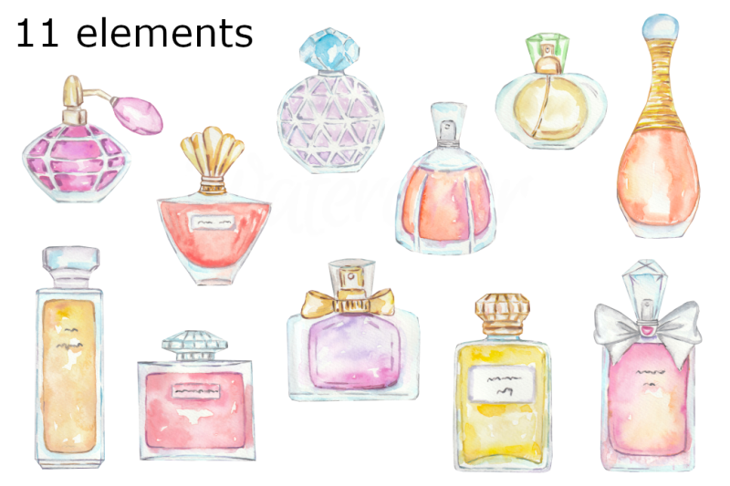 perfume-watercolor-clipart