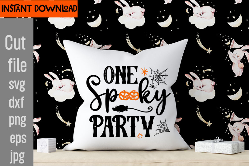 one-spooky-party-svg-cut-file-svgs-quotes-and-sayings-food-drink-print