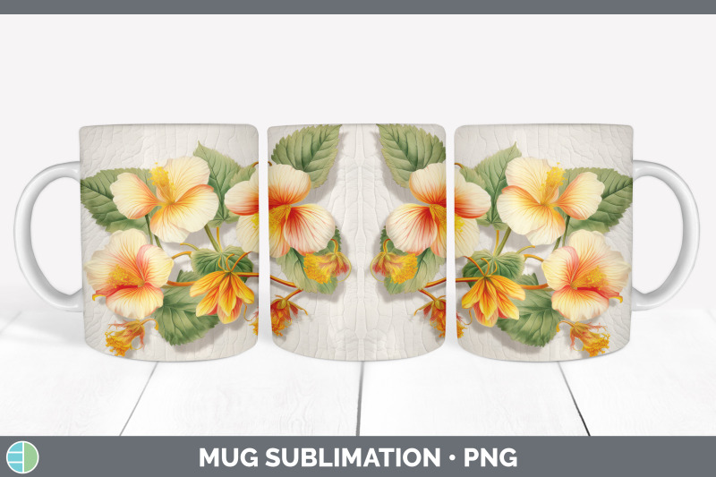 3d-abutilon-flowers-mug-wrap-sublimation-coffee-cup-design