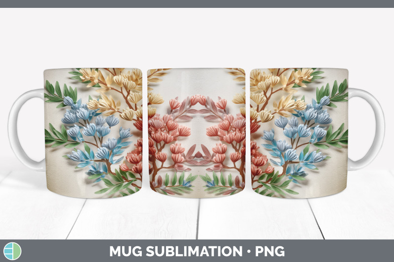 3d-acacia-flowers-mug-wrap-sublimation-coffee-cup-design