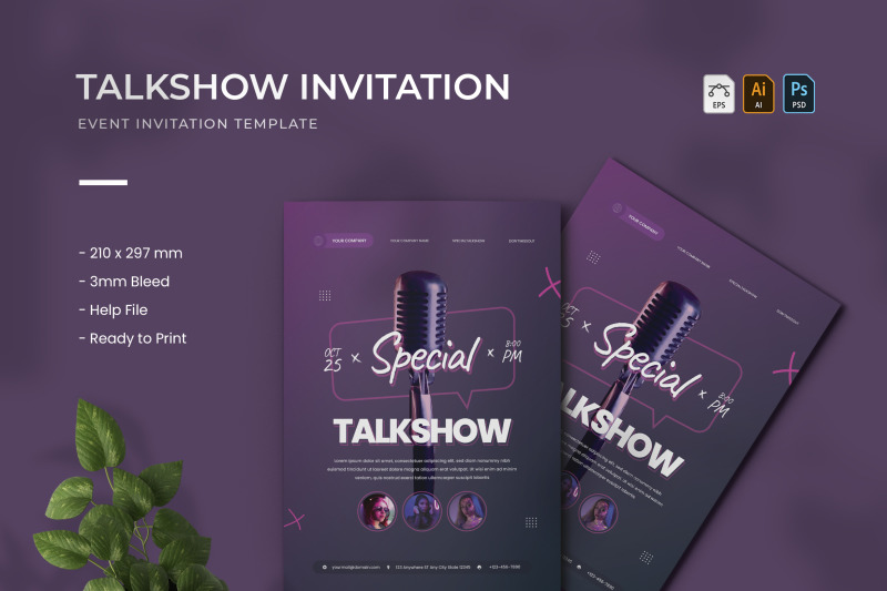 talkshow-event-invitation