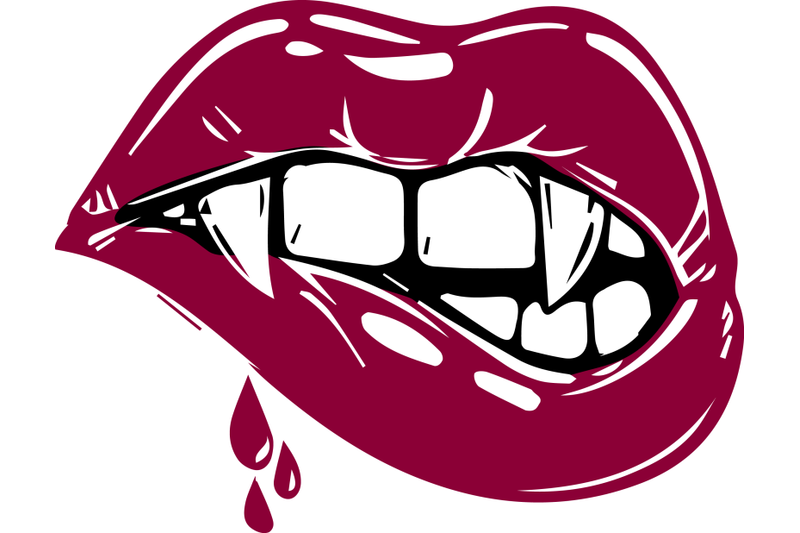 vampire-mouth-svg