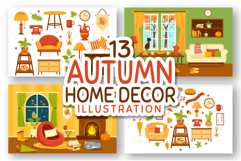 13-autumn-home-decor-illustration