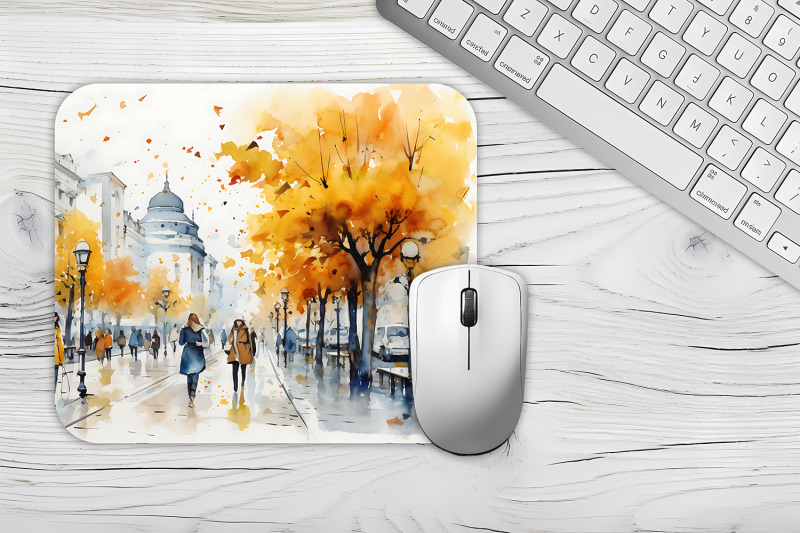 mouse-pad-autumn-landscape