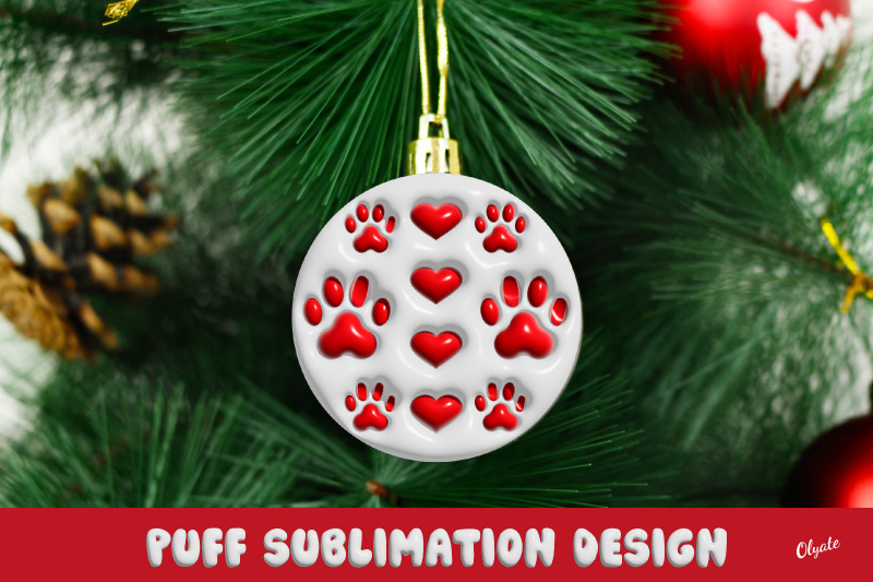 3d-puff-design-dog-christmas-ornament