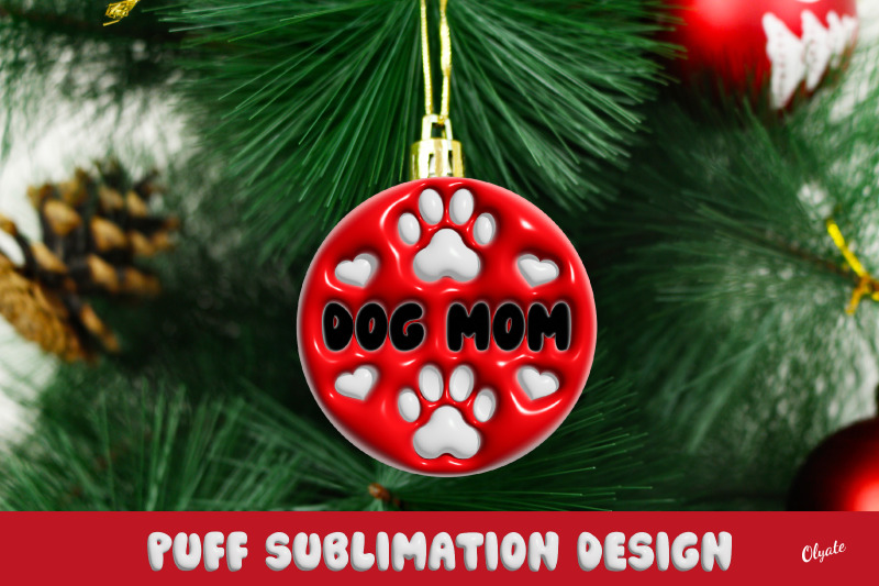 3d-inflated-dog-sign-dog-mom-ornament-png