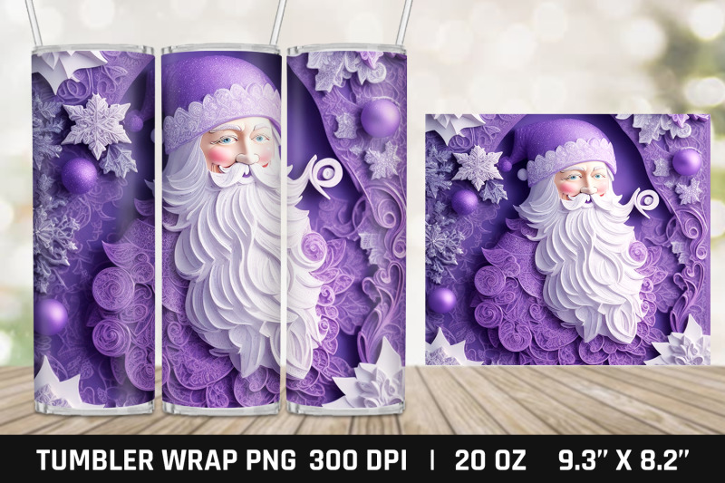 3d-christmas-santa-tumbler-sublimation-png