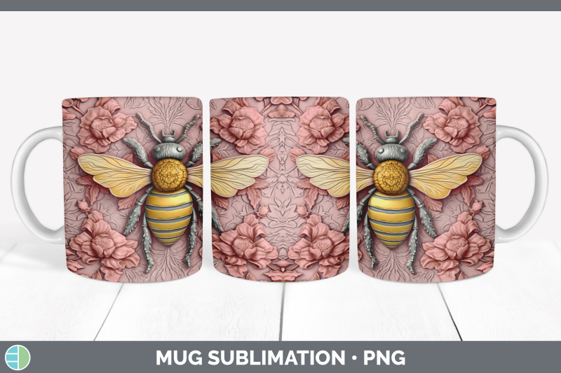3d-dragonflies-mug-wrap-sublimation-coffee-cup-design